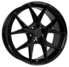 Keskin KT19 Angel black painted Alufelge 8.5x19 Zoll ET30 LK 5x112 ML72.6