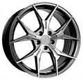 Keskin KT19 Angel palladium front polish Alufelge 8.5x19 Zoll ET45 LK 5x112 ML72.6