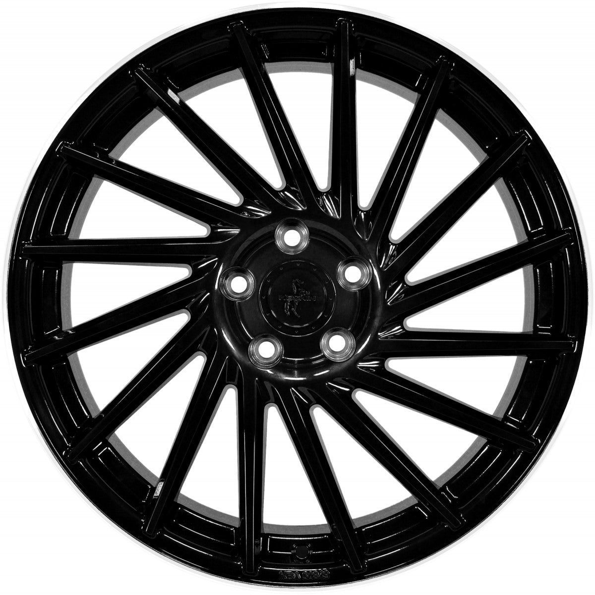 Keskin KT17 Hurricane black lip polish Alufelge 8x18 Zoll ET45 LK 5x112 ML72.6 – Bild 2