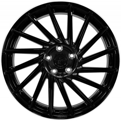 Keskin KT17 Hurricane black lip polish Alufelge 8.5x19 Zoll ET45 LK 5x112 ML72.6 – Bild 2