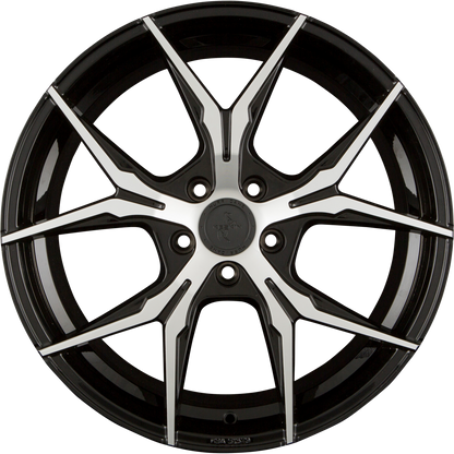 Keskin KT19 Angel black front polish Alufelge 8x18 Zoll ET45 LK 5x108 ML72.6 – Bild 3