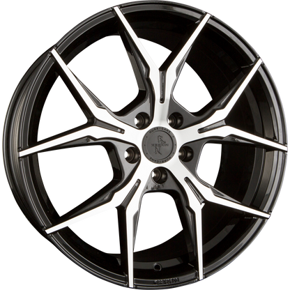 Keskin KT19 Angel black front polish Alufelge 8x18 Zoll ET45 LK 5x108 ML72.6 – Bild 4
