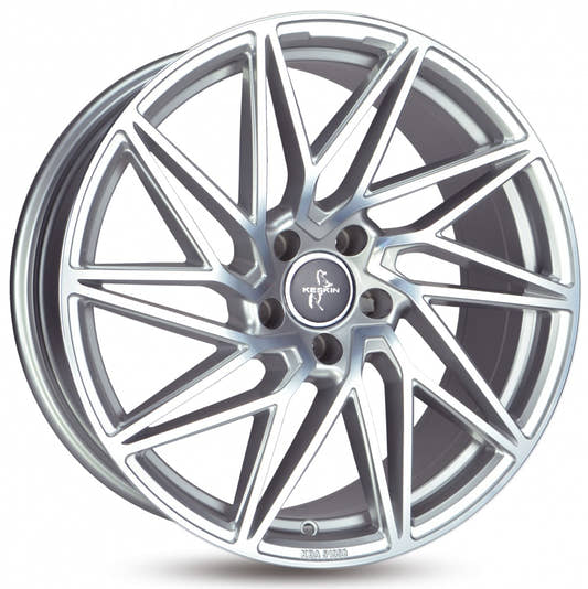 Keskin KT20 Future palladium front polish Alufelge 8.5x19 Zoll ET30 LK 5x112 ML72.6