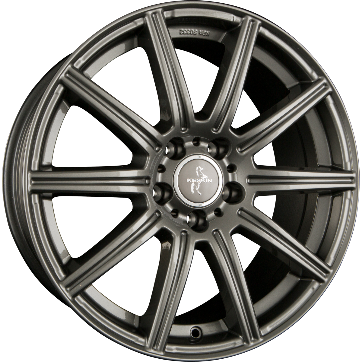 Keskin KT16 Dynamic Palladium Painted (PP) Alufelge 8.5x19 Zoll ET30 LK 5x112 ML66.6 – Bild 2