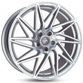 Keskin KT20 Future palladium front polish Alufelge 8x18 Zoll ET45 LK 5x108 ML72.6