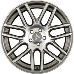 Keskin KT14 Concave Palladium Front Polished (PFP) Alufelge 8x19 Zoll ET30 LK 5x112 ML66.6
