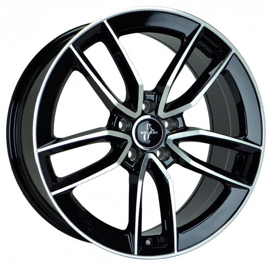 Keskin KT21 Elegant black front polish Alufelge 8.5x20 Zoll ET42 LK 5x112 ML66.6