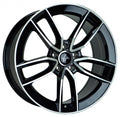 Keskin KT21 Elegant black front polish Alufelge 8.5x20 Zoll ET30 LK 5x112 ML66.6