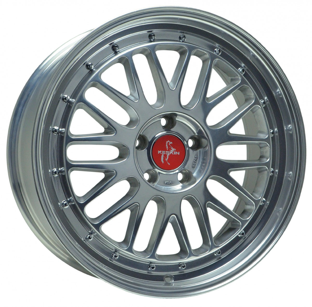 Keskin KT22 Retro high gloss Alufelge 8.5x19 Zoll ET45 LK 5x108 ML72.6
