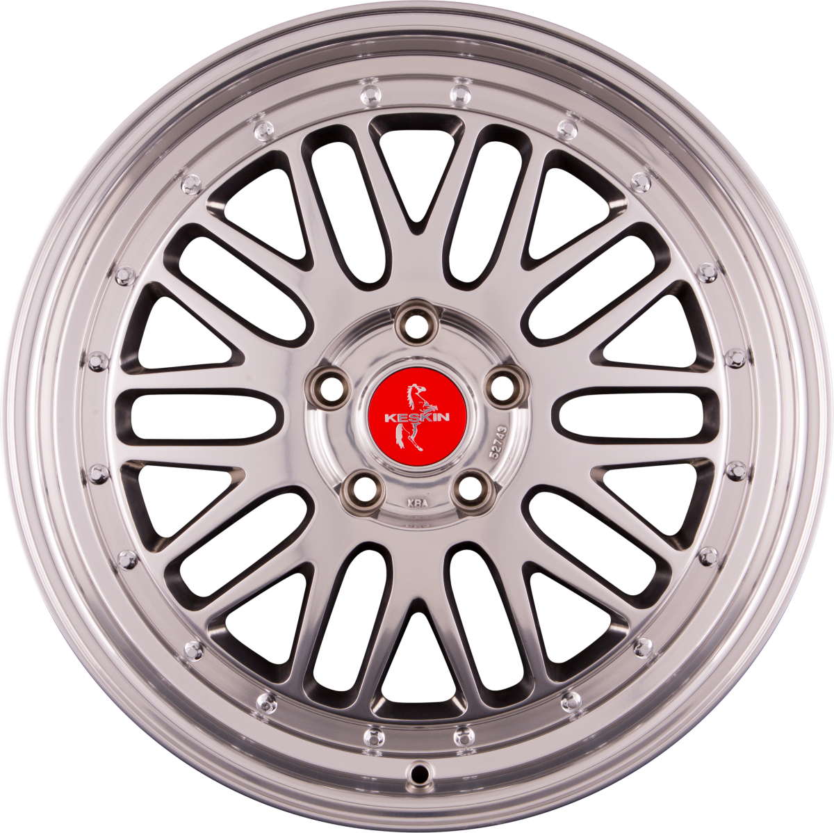 Keskin KT22 Retro High Gloss (HG) Alufelge 8.5x19 Zoll ET45 LK 5x112 ML72.6