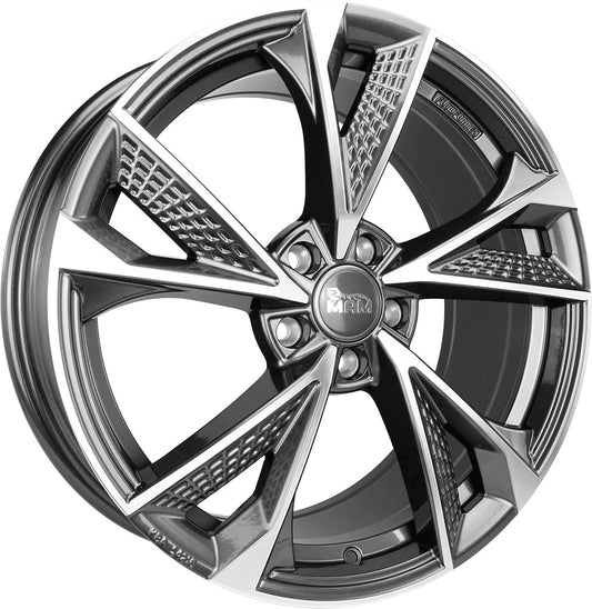 MAM RS6 paladium front polish Alufelge 8x18 Zoll ET45 LK 5x112 ML66.6