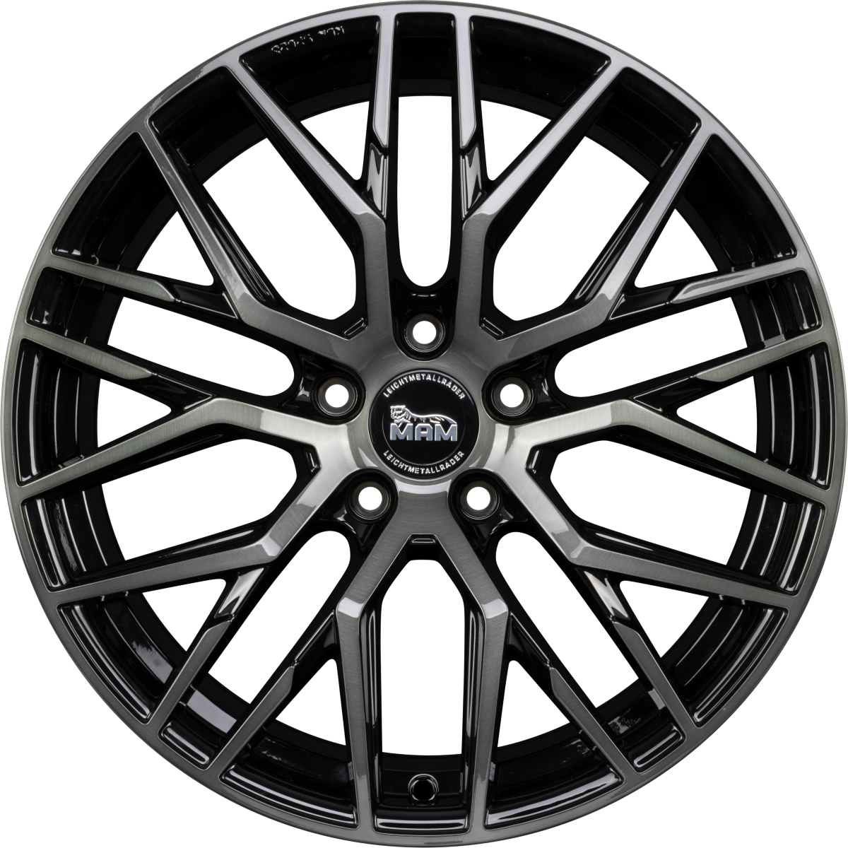 MAM RS4 Gun Metal Brushed (GMB) Alufelge 8x18 Zoll ET45 LK 5x112 ML72.6