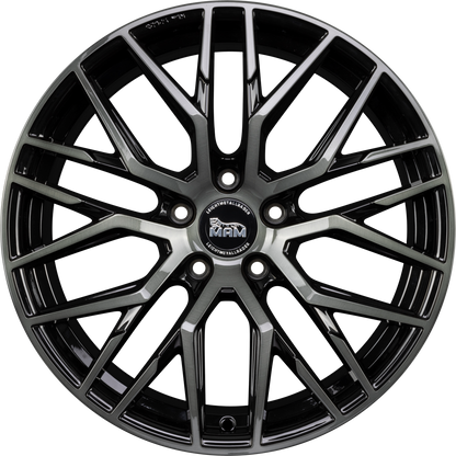 MAM RS4 Gun Metal Brushed (GMB) Alufelge 8x18 Zoll ET45 LK 5x112 ML72.6
