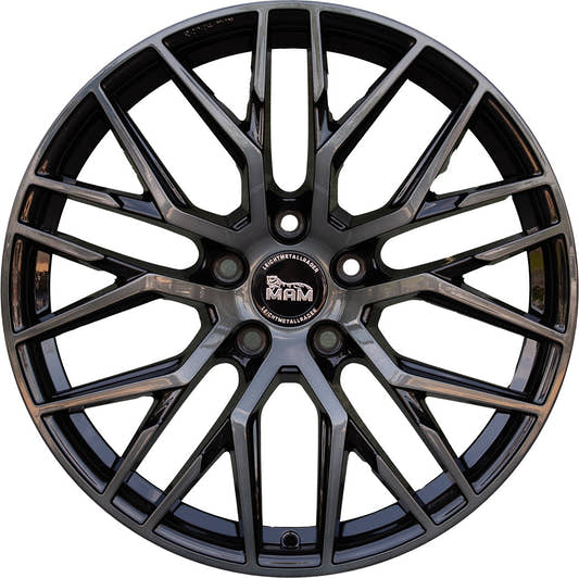 MAM RS4 gun metal brushed Alufelge 8.5x20 Zoll ET30 LK 5x112 ML72.6 – Bild 2