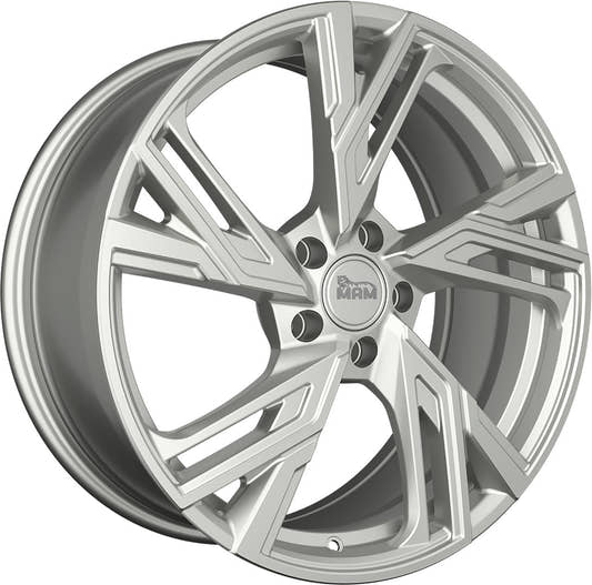 MAM RS5 silver painted Alufelge 7.5x17 Zoll ET35 LK 5x100 ML63.4