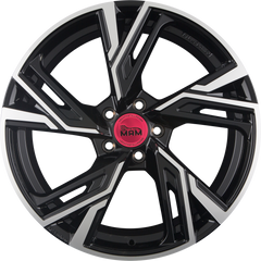 MAM RS5 Black Front Polish (BFP) Alufelge 7.5x17 Zoll ET50 LK 5x120 ML65.1