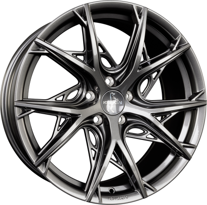 Keskin KT24 Thunder palladium painted Alufelge 8.5x19 Zoll ET30 LK 5x112 ML66.6 – Bild 4