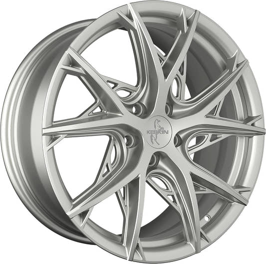 Keskin KT24 Thunder silver painted Alufelge 8.5x19 Zoll ET30 LK 5x112 ML66.6