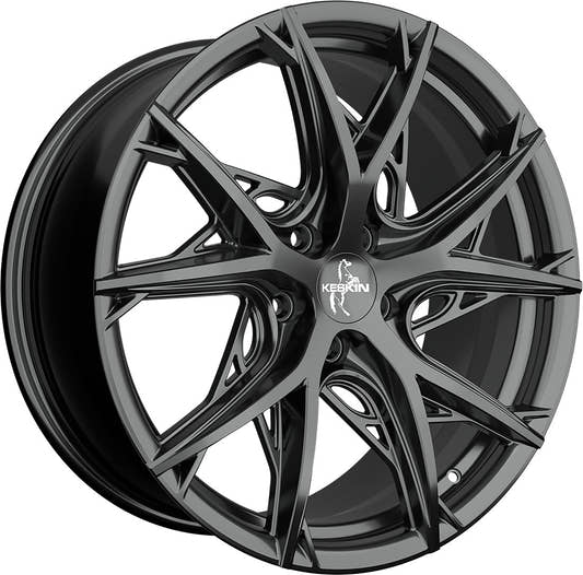 Keskin KT24C Thunder palladium painted Alufelge 8.5x19 Zoll ET30 LK 5x112 ML66.6