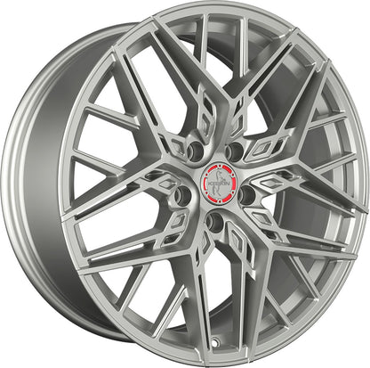 Keskin KT25 Pearl silver painted Alufelge 8.5x20 Zoll ET45 LK 5x114.3 ML72.6