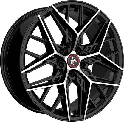 Keskin KT25 Pearl black front polish Alufelge 8.5x20 Zoll ET30 LK 5x120 ML72.6