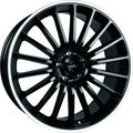 Keskin KT15 Speed black lip polish Alufelge 7x16 Zoll ET35 LK 4x108 ML63.4