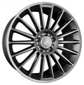 Keskin KT15 Speed palladium painted Alufelge 7x16 Zoll ET38 LK 5x100 ML63.4