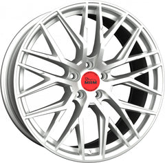 MAM RS4 matt silver painted Alufelge 7x16 Zoll ET35 LK 4x100 ML63.4