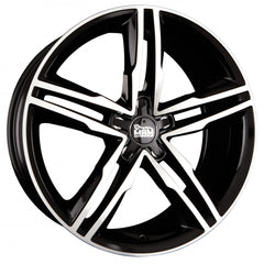 MAM A1 black front polish Alufelge 8x19 Zoll ET30 LK 5x112 ML66.5