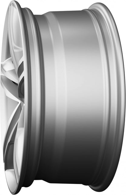 MAM A1 silver painted Alufelge 8x18 Zoll ET30 LK 5x112 ML66.5 – Bild 8