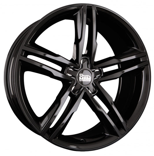 MAM A1 black painted Alufelge 8x19 Zoll ET42 LK 5x112 ML66.5