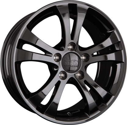 MAM D2 Black Painted (BP) Alufelge 7.5x16 Zoll ET45 LK 5x112 ML66.6 – Bild 2
