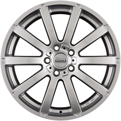 MAM W3 Silver Painted (SL) Alufelge 7x17 Zoll ET40 LK 5x114.3 ML72.6