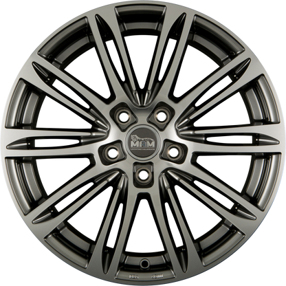 MAM A4 Hyper Front Polish (HFP) Alufelge 7.5x17 Zoll ET40 LK 5x108 ML72.6