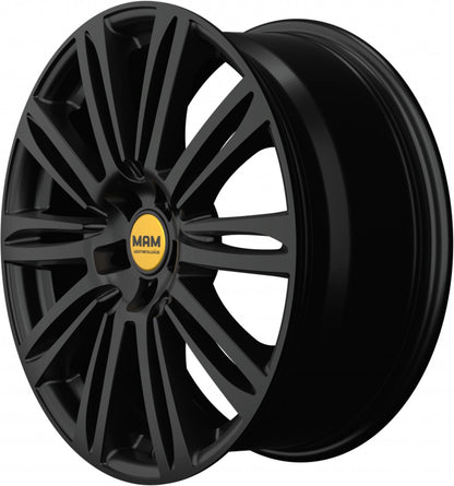 MAM A4 black painted Alufelge 8x19 Zoll ET45 LK 5x112 ML66.5 – Bild 7