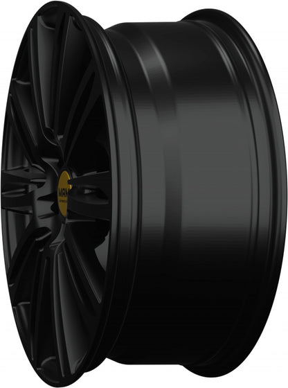 MAM A4 black painted Alufelge 8x19 Zoll ET45 LK 5x112 ML66.5 – Bild 8