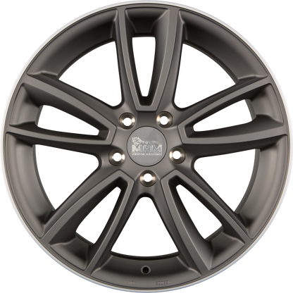 MAM A7 Titan Grey Lip Polish (TGLP) Alufelge 8x19 Zoll ET30 LK 5x112 ML66.6