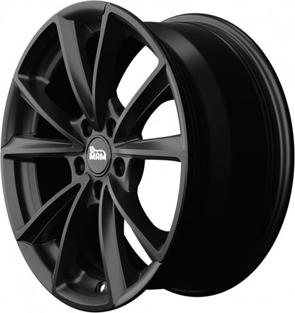 MAM A5 matt black painted Alufelge 8x18 Zoll ET45 LK 5x112 ML66.6 – Bild 7