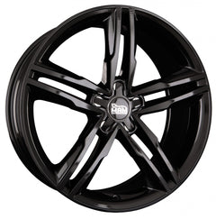 MAM A1 black painted Alufelge 8x18 Zoll ET44 LK 5x112 ML66.5