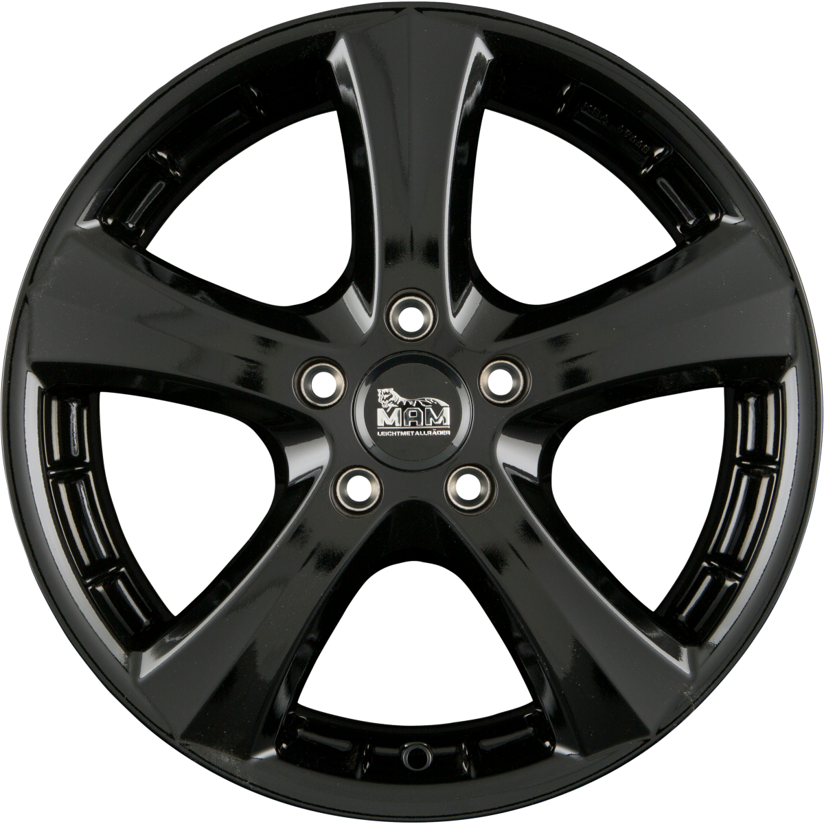 MAM W1N Black Painted (BP) Alufelge 8x18 Zoll ET20 LK 5x120 ML72.6