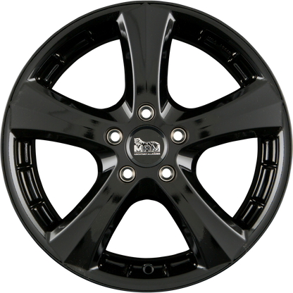 MAM W1N Black Painted (BP) Alufelge 8x18 Zoll ET20 LK 5x120 ML72.6