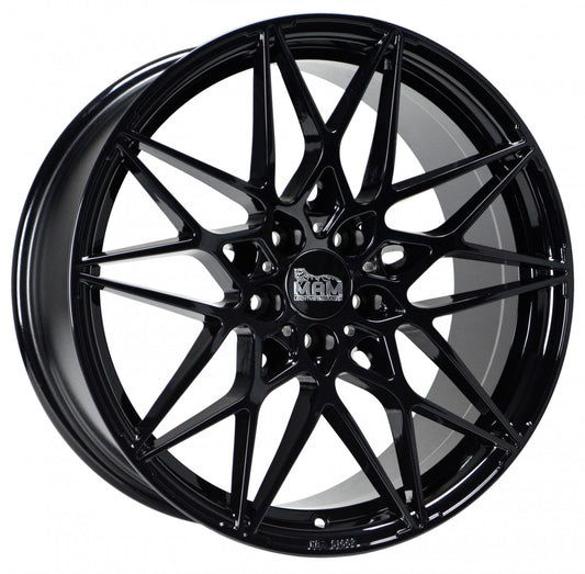 MAM B2 black painted Alufelge 8.5x19 Zoll ET35 LK 5x120 ML72.6