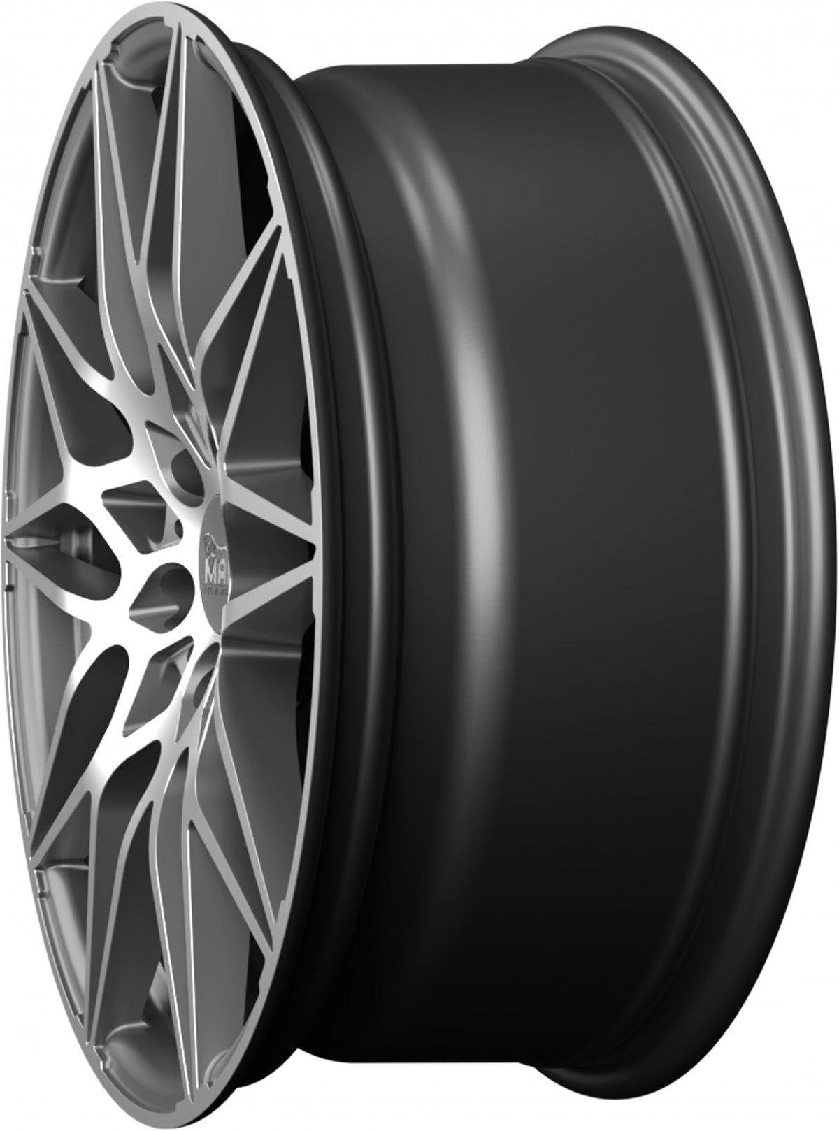 MAM B2 palladium front polish Alufelge 8x18 Zoll ET30 LK 5x112 ML72.6 – Bild 8