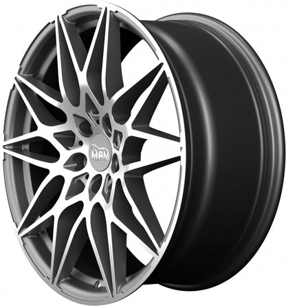 MAM B2 palladium front polish Alufelge 8x18 Zoll ET45 LK 5x112 ML72.6 – Bild 7