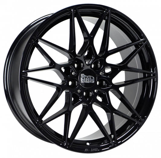 MAM B2 black painted Alufelge 8.5x20 Zoll ET30 LK 5x112 ML72.6