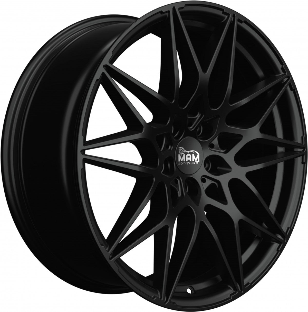 MAM B2 black painted Alufelge 8.5x20 Zoll ET45 LK 5x112 ML72.6 – Bild 3