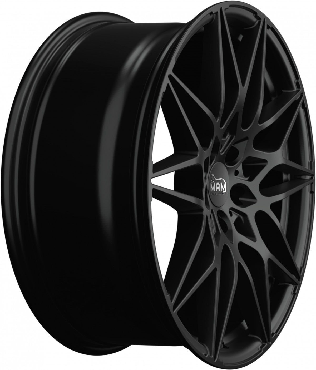 MAM B2 black painted Alufelge 8.5x20 Zoll ET45 LK 5x112 ML72.6 – Bild 4