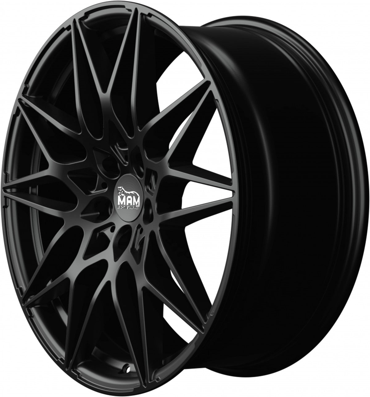 MAM B2 black painted Alufelge 8.5x20 Zoll ET45 LK 5x112 ML72.6 – Bild 7