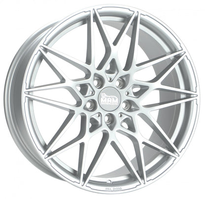 MAM B2 silver painted Alufelge 8x18 Zoll ET35 LK 5x120 ML72.6