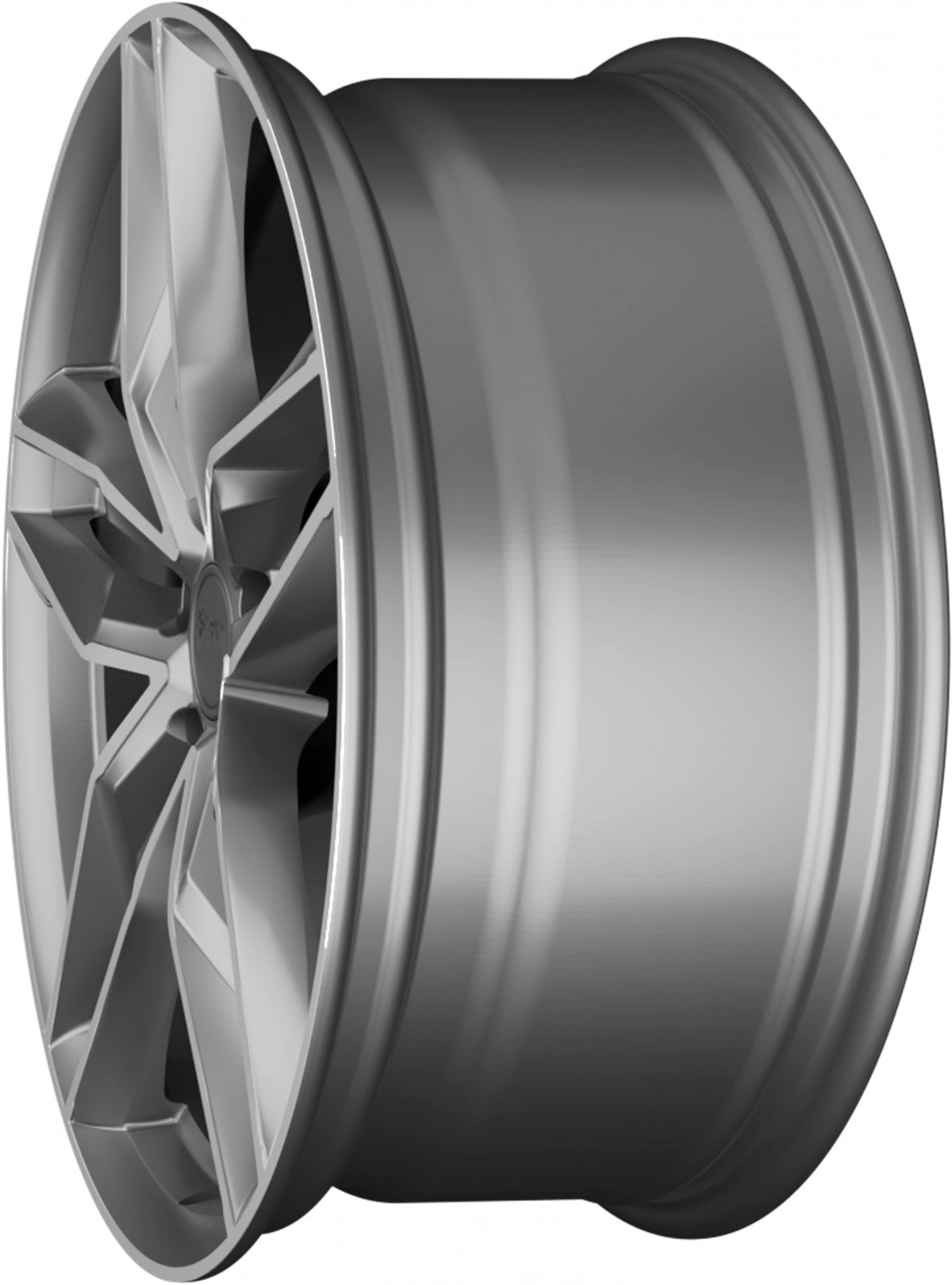 MAM RS3 matt palladium front polish Alufelge 8x18 Zoll ET45 LK 5x114.3 ML72.6 – Bild 8